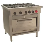 Cocina Industrial 5 Platos 1 Horno MAIGAS Cód.6EA52