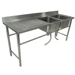 Lavafondo 2 tachos secador izquierdo MAIGAS Cód.6EDR9