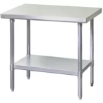 Mesón Centro 90x60X85 cms Acero Inoxidable línea ECO PROCHEF Cód. FSW-900
