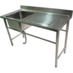 Lavafondo 1 tacho secador derecho ECOBECK Cód.RLF-1 1450-D