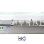 Salsera Refrigerada 4 depósitos ECOBECK Cód.KSR-1200