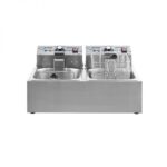Freidora electrica sobremesa 2 depósitos 6 lts c/d VENTUS Cód.VFS-062