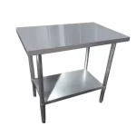 Mesón central acero inoxidable 90x60 cm ECOBECK Cód.RMTC-900