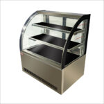 Vitrina Pastelera Curva 1000 mm, 350 Litros MAIGAS Cód.HKCS1000
