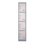 LOCKER METALICO 1 CUERPO 4 PUERTAS PROCHEF CÓD.PC-1C4P