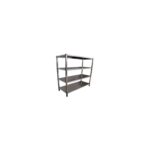 Repisa/Estante Lisa RSS-1500, 1500x500x1550 FULL SS Ecobeck