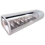 Vitrina Sushi Refrigerada 1.40 mts Bozzo