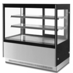 Vitrina Pastelera Recta KVPH-1500ZB  Blanca Ecobeck