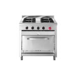 Cocina Industrial 4 platos con Horno VCG4AI Ventus