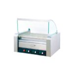 Roller hot dog 11 Rodillos  y Cajon mantenedor . ACERO INOX