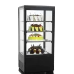 Vitrina Pastelera Vertical Negra 98 Lts ITA. Cód.109658