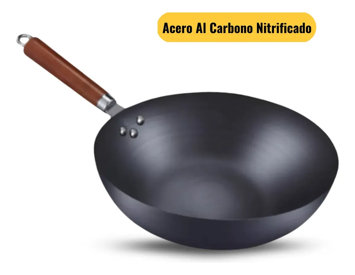 D_NQ_NP_2X_716183-MLC108576079782_032026-F-wok-32cm-acero-al-carbono-nitrificado-antiadherente-natural