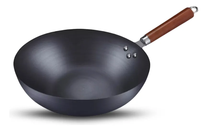 D_NQ_NP_2X_801396-MLC108871917649_032026-F-wok-32cm-acero-al-carbono-nitrificado-antiadherente-natural