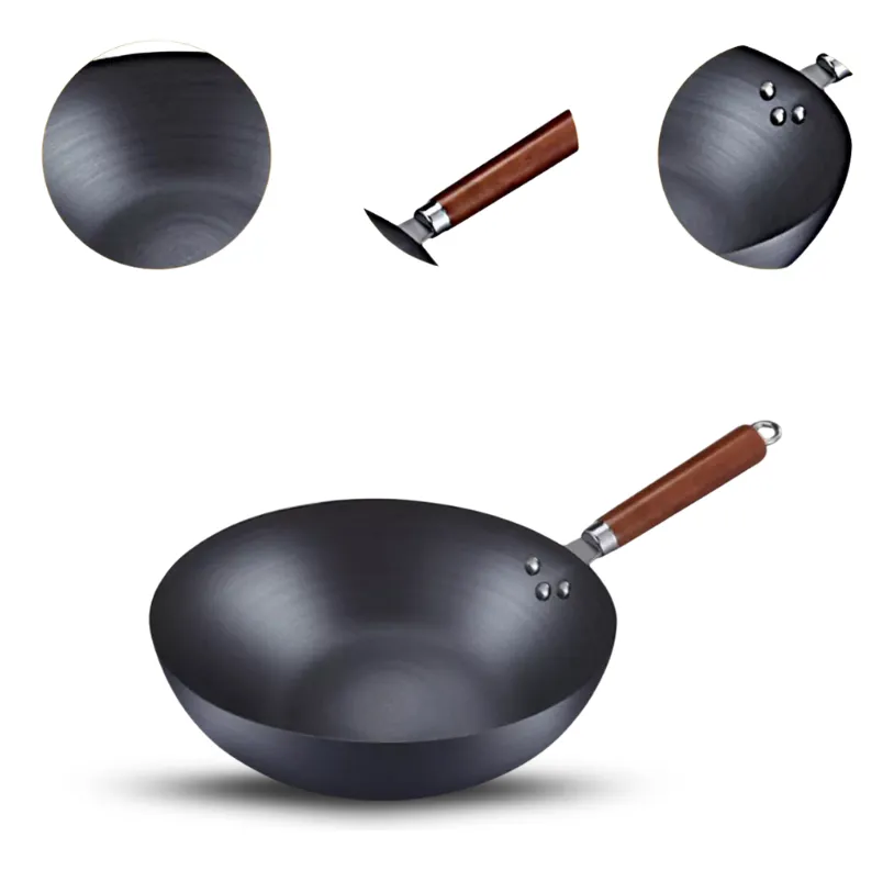 D_NQ_NP_2X_854524-MLC108096019466_032026-F-wok-32cm-acero-al-carbono-nitrificado-antiadherente-natural